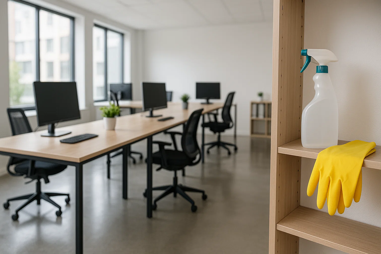 Schoonmaak van kantoorpanden in en rondom Alkmaar